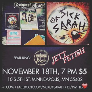Flyers posted MPLS!! Tomorrow we're at the Pourhouse- doors at 7- show starts at 8- we go on at 10!
